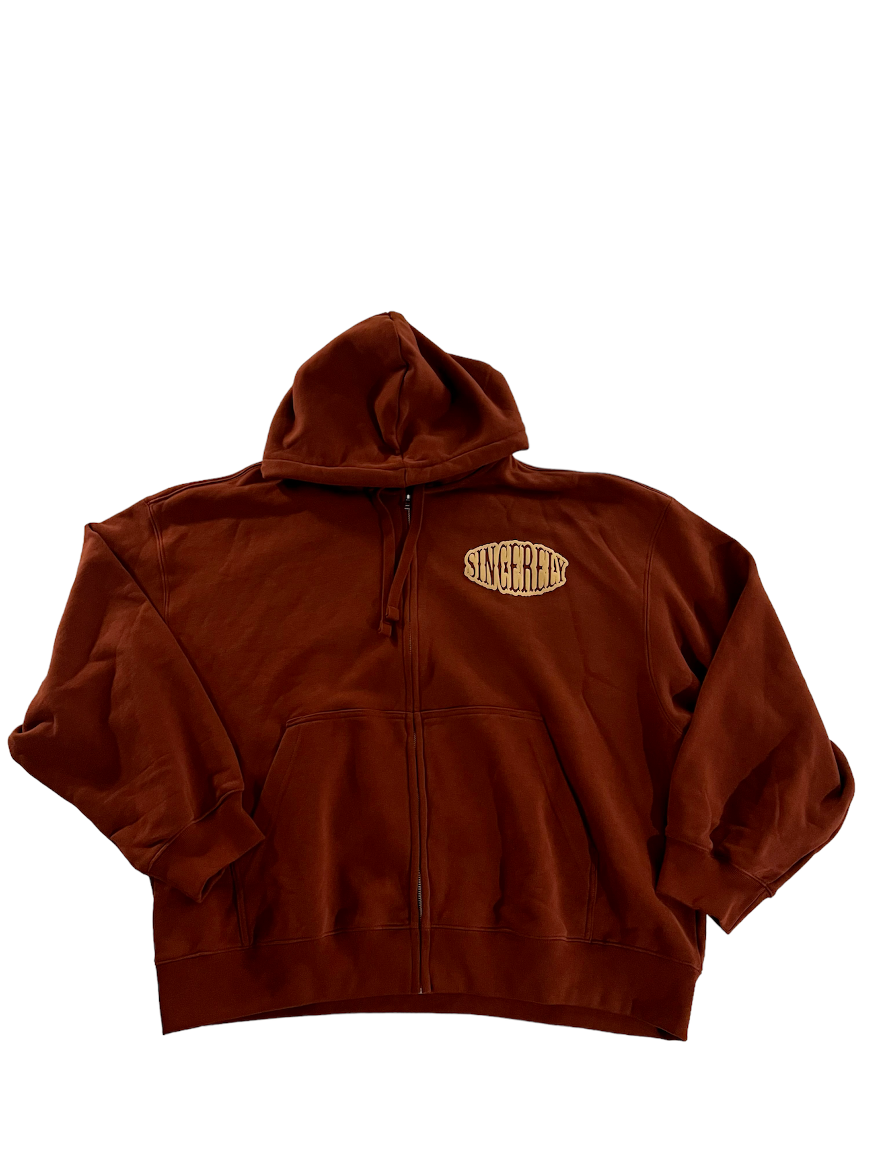 【SATIIIZ】Leon Nevada Velvet Zip-Up Hoodie SATIIIZ】Leon Nevada Velvet Zip-Up Hoodie